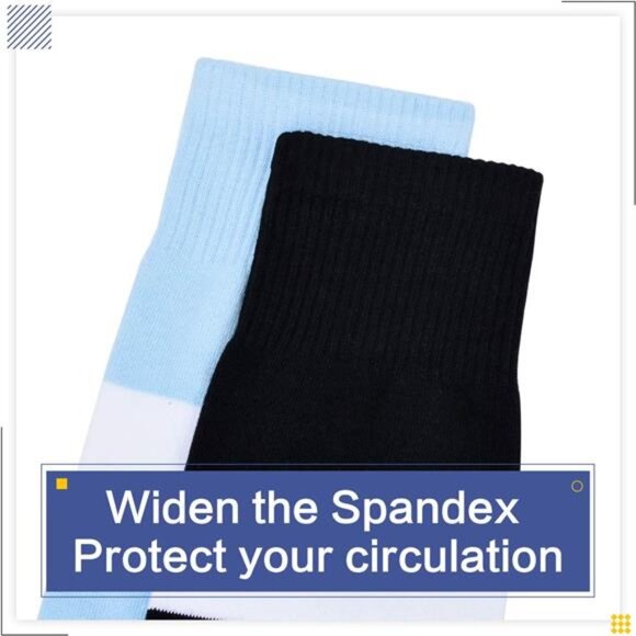 Extra Long Cotton Stripe Thigh High Socks Over the Knee High Socks - Picture 4 of 7